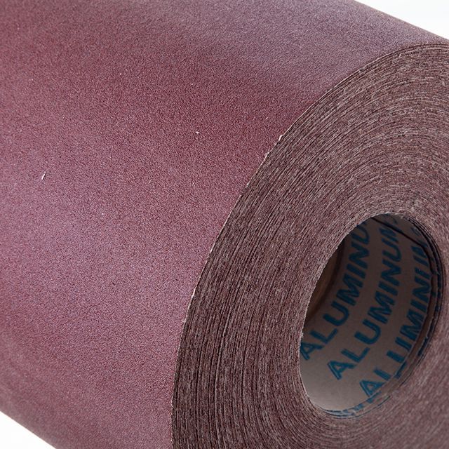 Шлифовальная шкурка на тканевой основе К100, 20 cм x 50 м INTERTOOL BT-0720