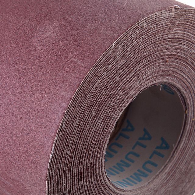 Шлифовальная шкурка на тканевой основе К150, 20 cм x 50 м INTERTOOL BT-0722