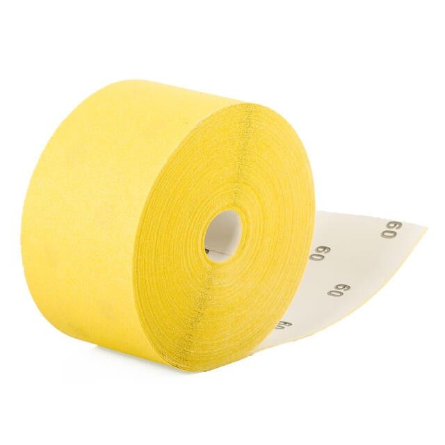 Шлифовальная шкурка на бумажной основе К60, 115 мм * 50 м INTERTOOL BT-0816