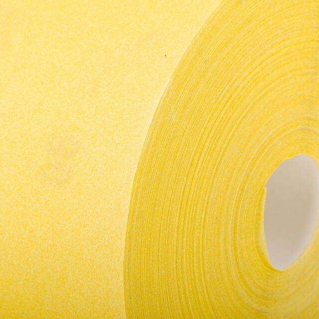 Шлифовальная шкурка на бумажной основе К80, 115 мм * 50 м INTERTOOL BT-0818