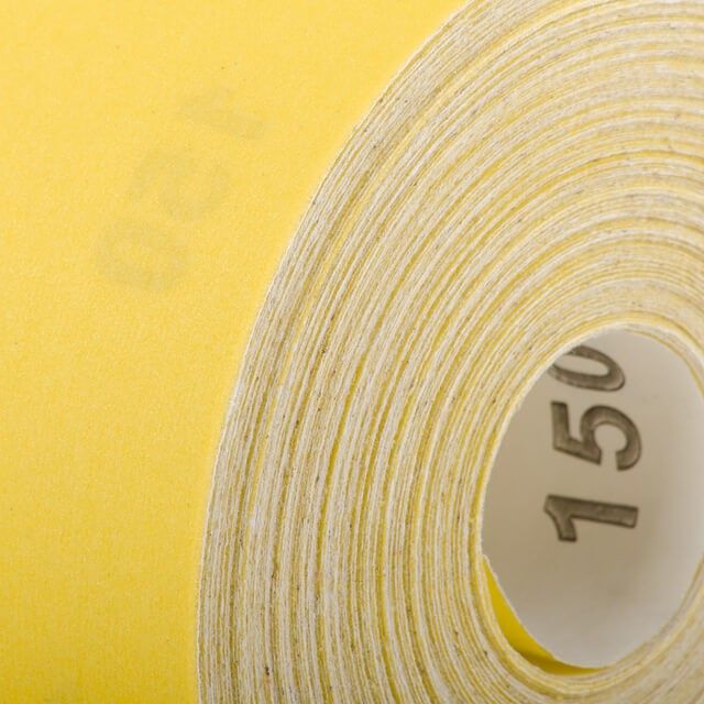 Шлифовальная шкурка на бумажной основе К150, 115 мм * 50 м INTERTOOL BT-0822