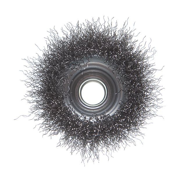 Щетка чашечная 65 мм, для УШМ, М14 (витая проволока) INTERTOOL BT-1065