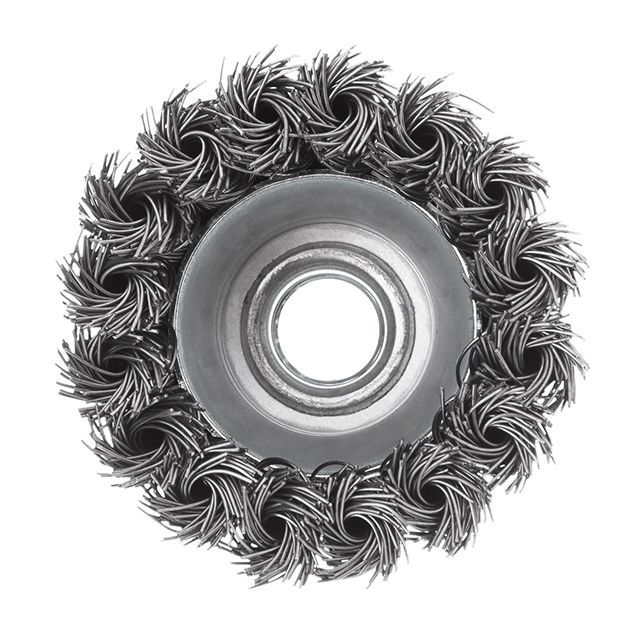 Щетка чашечная 65 мм, для УШМ, М14 (пучки витой проволоки) INTERTOOL BT-2065