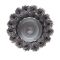 Щетка чашечная 75 мм для дрели, 1/4" (пучки витой проволоки) INTERTOOL BT-3075
