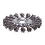 Щетка кольцевая 115*22.2 мм (пучки витой проволоки) INTERTOOL BT-7115