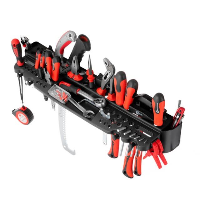 Полка пластиковая с отверстиями под инструмент 610*160*45 мм INTERTOOL BX-0002