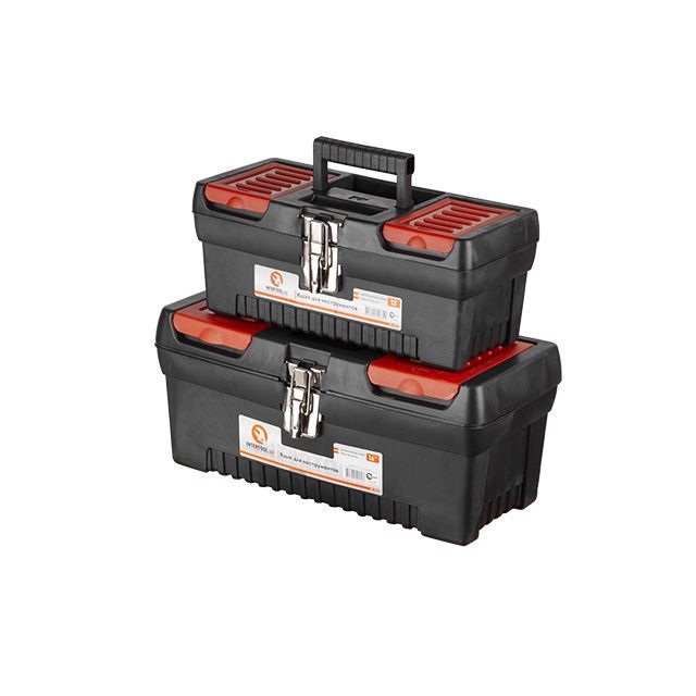 Комплект ящиков для инструментов с метал. замк. 2 ед. (ВХ-1013 12,5", ВХ-1016 16") INTERTOOL BX-0009