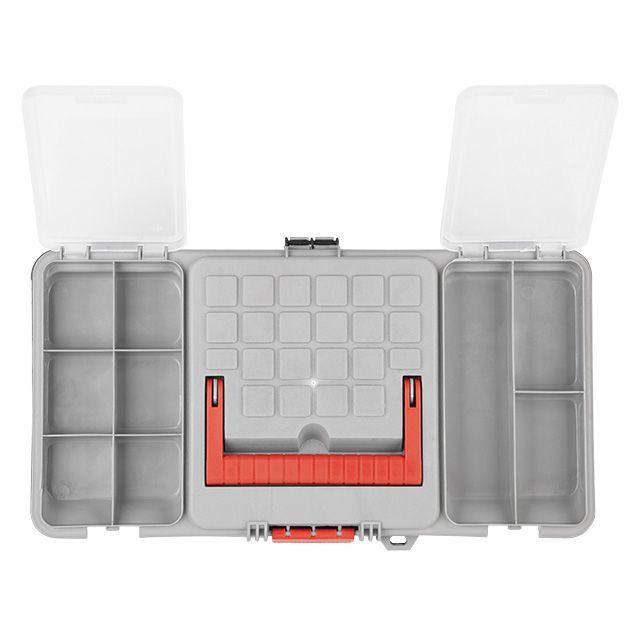 Ящик для инструментов, 16" 396*216*164 мм INTERTOOL BX-0016