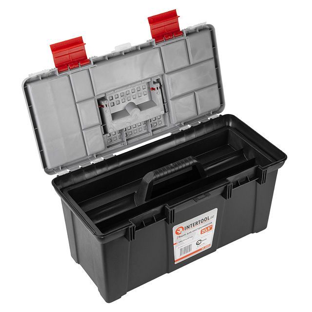Ящик для инструментов 20.5" 508*247*241мм INTERTOOL BX-0205