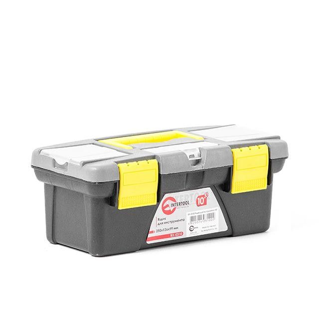 Ящик для инструментов 10" 250*126*99 мм INTERTOOL BX-0310