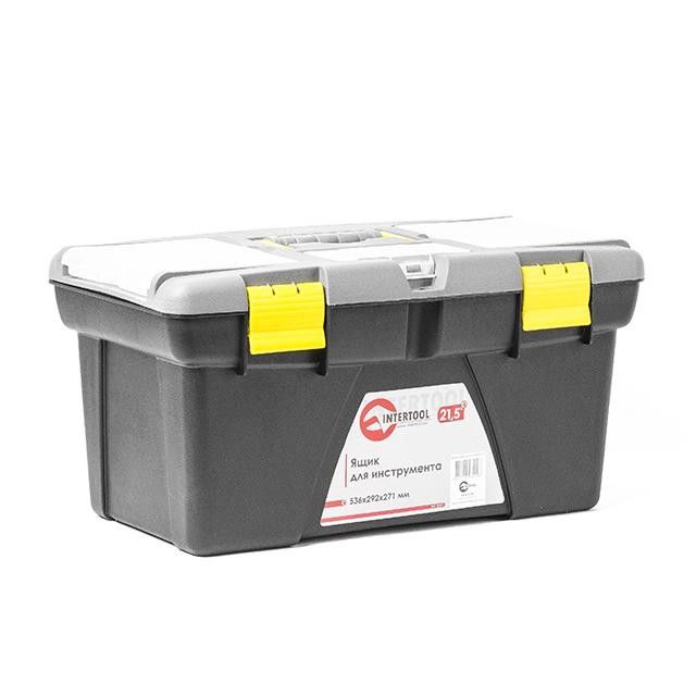 Ящик для инструментов 21.5" 536*292*271мм INTERTOOL BX-0321