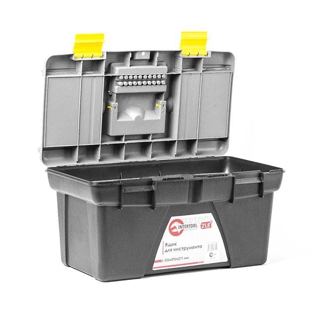 Ящик для инструментов 21.5" 536*292*271мм INTERTOOL BX-0321