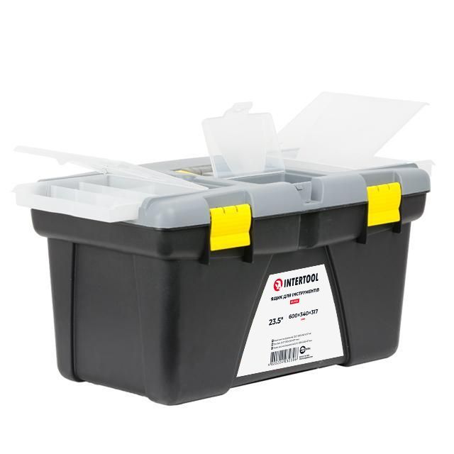 Ящик для инструментов 23.5" 600*340*317мм INTERTOOL BX-0323