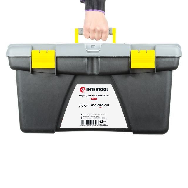 Ящик для инструментов 23.5" 600*340*317мм INTERTOOL BX-0323