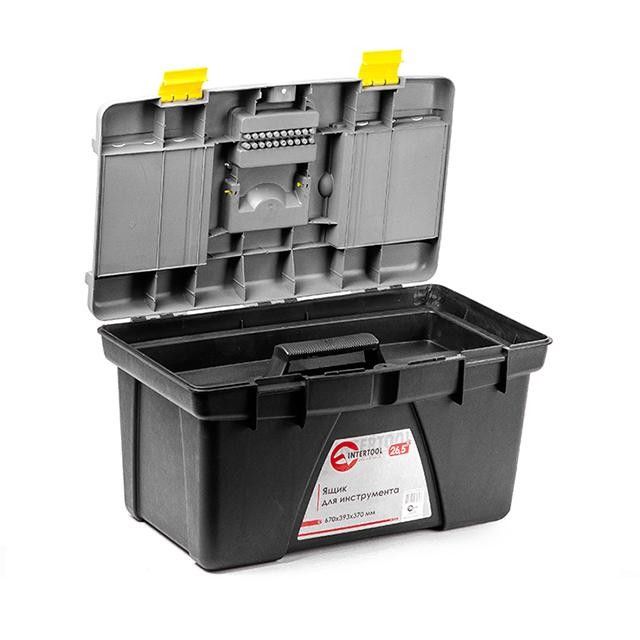 Ящик для инструмента 26.5" 670*393*370 мм INTERTOOL BX-0326
