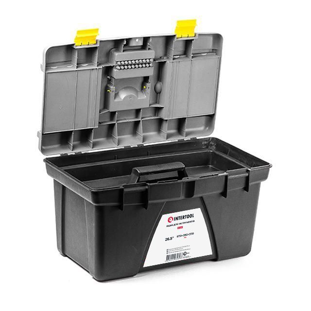 Ящик для інструменту 26.5" 670*393*370 мм INTERTOOL BX-0326