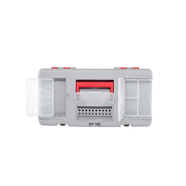 Ящик для инструментов с металлическими замками 18" 480*250*230 мм INTERTOOL BX-0518