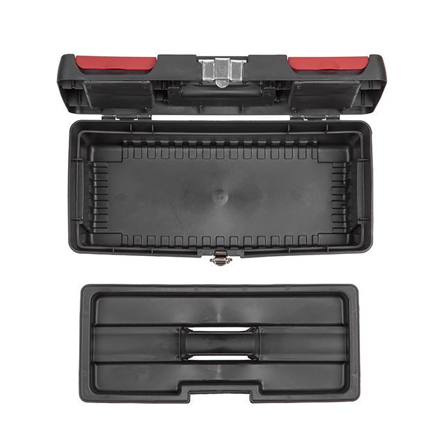 Ящик для инструментов с металлическими замками 13" 330*177*135 мм INTERTOOL BX-1013