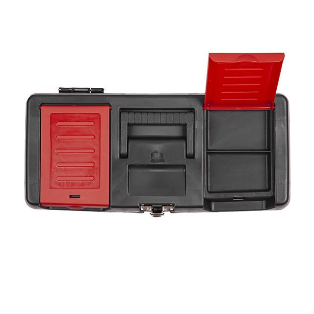 Ящик для инструментов с металлическими замками 16" 396*216*164 мм INTERTOOL BX-1016