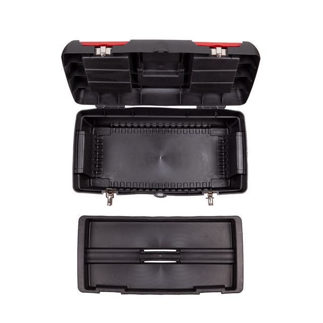 Ящик для инструментов с металлическими замками 24" 610*255*251 мм INTERTOOL BX-1024