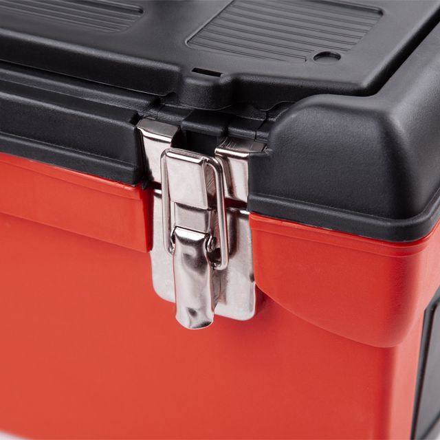 Ящик для инструментов с металлическими замками, 16": 396*216*164 мм INTERTOOL BX-1116