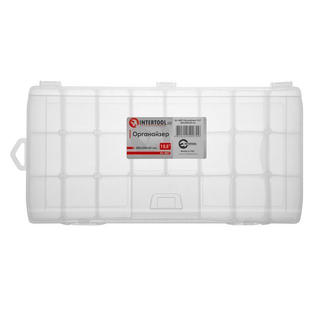 Органайзер 15,5" 385*200*50мм INTERTOOL BX-4007
