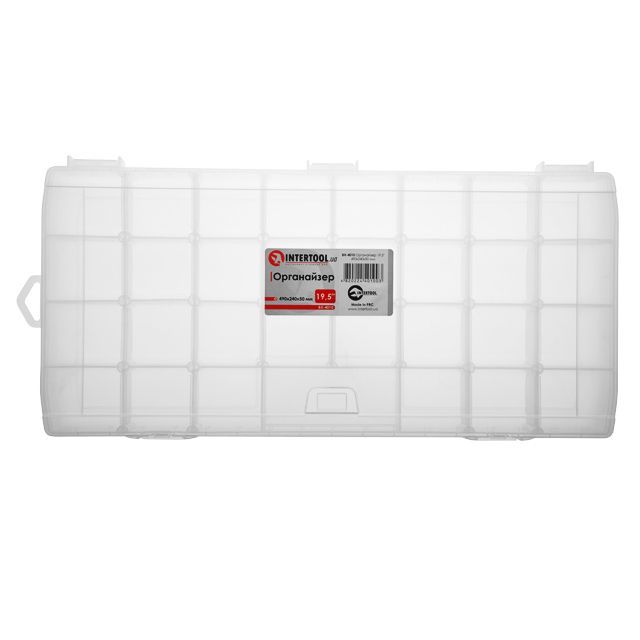 Органайзер 19,5" 490*240*50мм INTERTOOL BX-4010