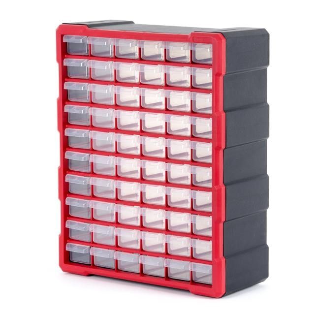 Органайзер 19" 475*380*160мм, 60 ячеек INTERTOOL BX-4016