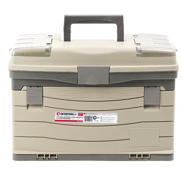 Многофункциональный органайзер для метизов, 17", 435x235x300 мм INTERTOOL BX-4017