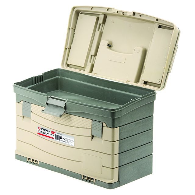 Многофункциональный органайзер для метизов, 17", 435x235x300 мм INTERTOOL BX-4017