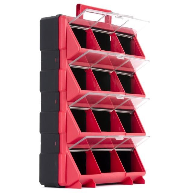 Органайзер 19" 475*380*135мм, 12 ячеек INTERTOOL BX-4018