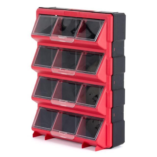 Органайзер 19" 475*380*135мм, 12 ячеек INTERTOOL BX-4018