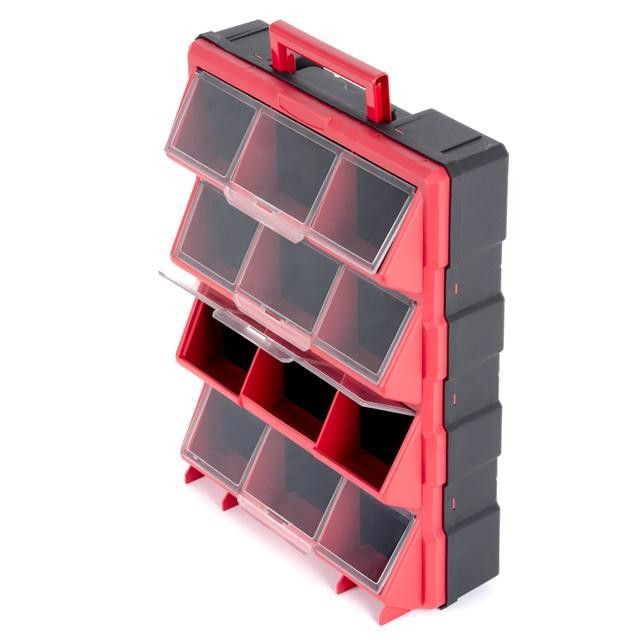 Органайзер 19" 475*380*135мм, 12 ячеек INTERTOOL BX-4018