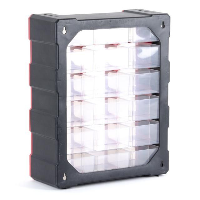 Органайзер 19" 475*380*160мм, 18 ячеек INTERTOOL BX-4019