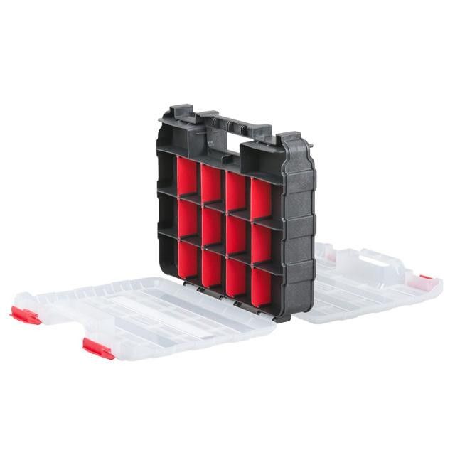 Органайзер двухсторонний 12.5", 2 в 1, 320*270*80мм INTERTOOL BX-4022