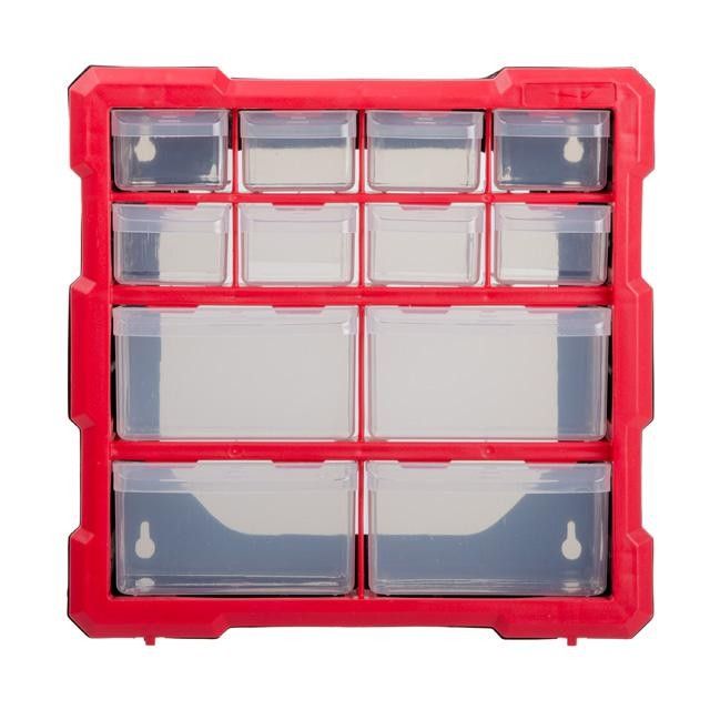Органайзер 12 ячеек, 10.5" 265*260*160 мм INTERTOOL BX-4024