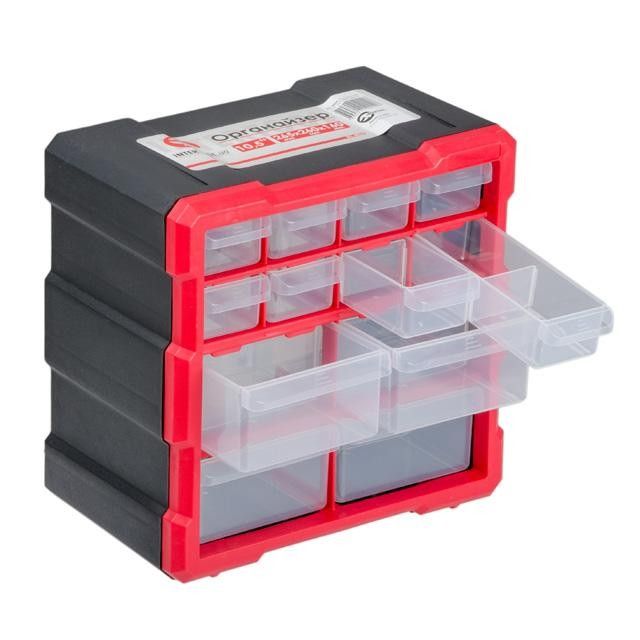 Органайзер 12 ячеек, 10.5" 265*260*160 мм INTERTOOL BX-4024