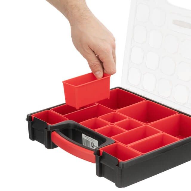 Органайзер 13 отделений, 12" 315*270*60 мм INTERTOOL BX-4031