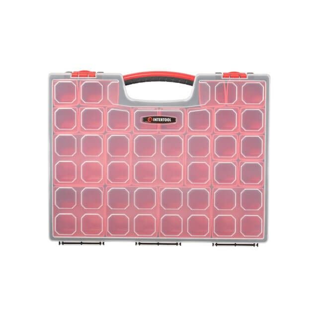 Органайзер 24 отделения, 16" 415*330*60 мм INTERTOOL BX-4033