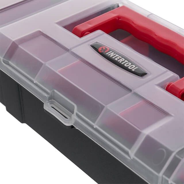 Органайзер 7 ячеек, 6 съемных перегородок, 18" 460*165*91 мм INTERTOOL BX-4042
