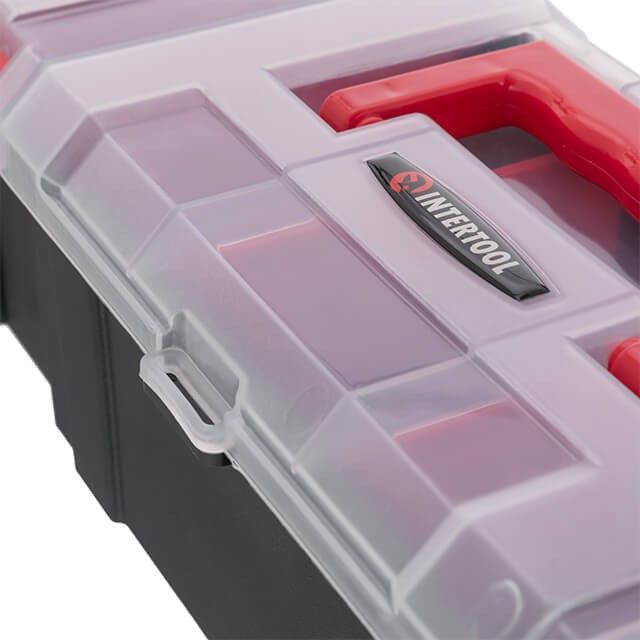 Органайзер 7 ячеек, 6 съемных перегородок, 18" 460*165*122 мм INTERTOOL BX-4043