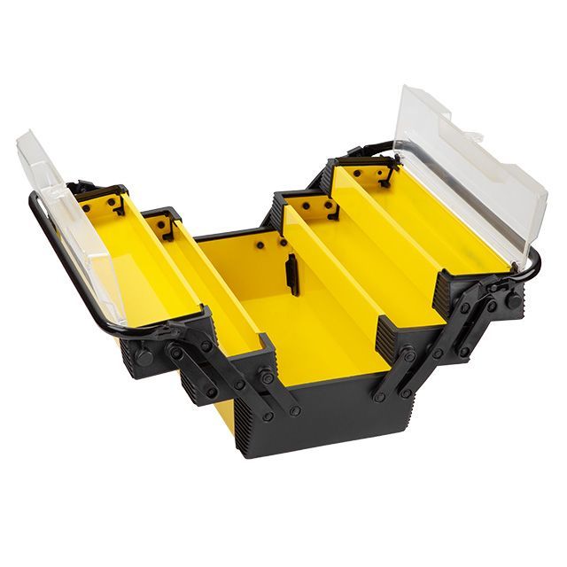 Ящик для инструментов металлический, 18", 5 секций, 454*210*230 мм INTERTOOL BX-5018