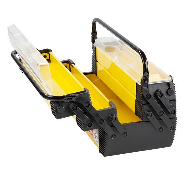 Ящик для инструментов металлический, 18", 5 секций, 454*210*230 мм INTERTOOL BX-5018