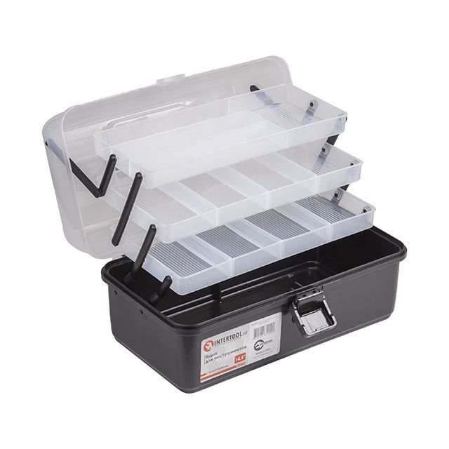 Ящик для инструментов 14.5" 365*215*200мм INTERTOOL BX-6114