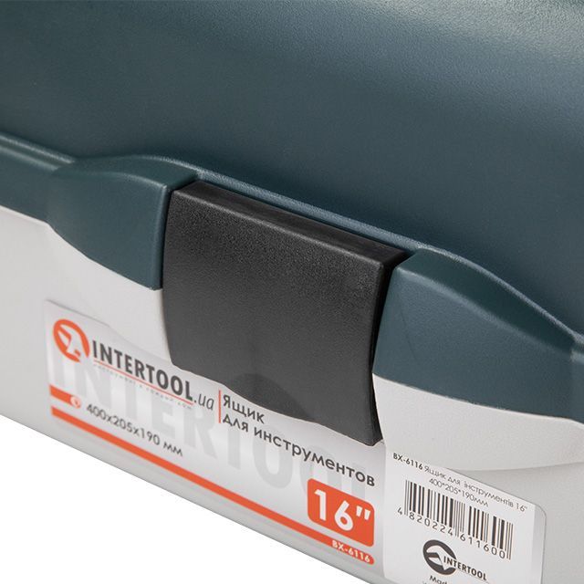 Ящик для инструментов 16" 400*205*190мм INTERTOOL BX-6116