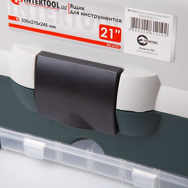 Ящик для инструментов, 21" 530*270*245 мм INTERTOOL BX-6121