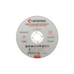 Круг отрезной по металлу 125*1.6*22.2 мм INTERTOOL CT-4008