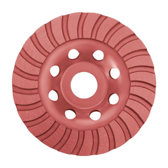 Фреза торцевая шлифовальная алмазная Turbo 125*22.2 мм INTERTOOL CT-6225