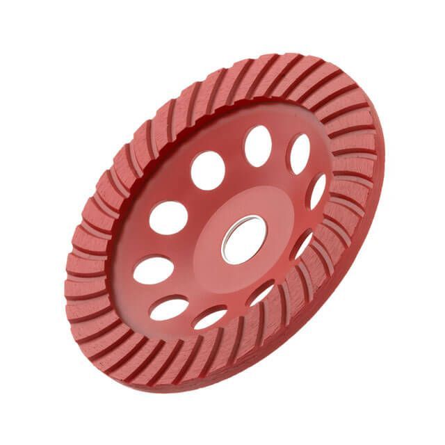 Фреза торцевая шлифовальная алмазная Turbo 150*22.2 мм INTERTOOL CT-6250