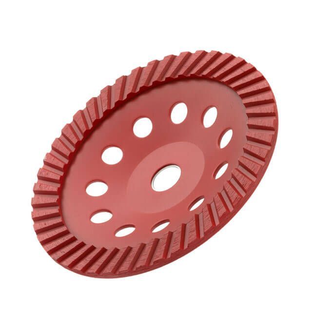 Фреза торцевая шлифовальная алмазная Turbo 180*22.2 мм INTERTOOL CT-6280